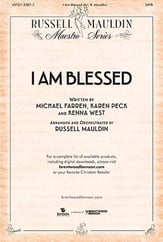 I Am Blessed SATB choral sheet music cover